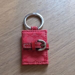 Coach Picture Holder Key Ring